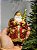 PENDENTE DECORATIVO NOEL EM RESINA VERMELHO E VERDE - Imagem 1