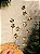 GALHO DECORATIVO ARAMADO DOURADO COM PETALA DE CRISTAL DOURADO 70CM - Imagem 3