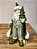 PAPAI NOEL SANTA MINT COM PINHEIRO VERDE 32CM - Imagem 2