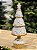 ÁRVORE EM RESINA GINGERBREAD BRANCO 38CM - Imagem 1