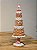 ÁRVORE CANDY GINGERBREAD EM RESINA 25,5CM - Imagem 1