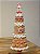 ÁRVORE CANDY GINGERBREAD EM RESINA 25,5CM - Imagem 2
