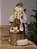 PAPAI NOEL COM CESTO DE PRESENTES EM RESINA 28,5CM - Imagem 3