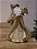 PAPAI NOEL MARROM DE LUXO EM RESINA 30CM - Imagem 5