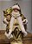 PAPAI NOEL COM PRESENTES DOURADO - COLECIONÁVEL - 28CM - Imagem 3
