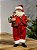 PAPAI NOEL PINTOR COM QUEBRA NOZES - COLECIONÁVEL - 28CM - Imagem 3
