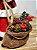 PAPAI NOEL COM URSO E PRESENTES - COLECIONÁVEL - 28CM - Imagem 3