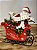 PAPAI NOEL NO TRENO - COLECIONÁVEL - 32,5CM - Imagem 1