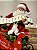 PAPAI NOEL NO TRENO - COLECIONÁVEL - 32,5CM - Imagem 3