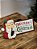 PLACA MERRY CHRISTMAS COM NOEL DECORATIVA EM RESINA 40CM - Imagem 6