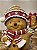 BONECO GINGERBREAD EM RESINA 20,3CM - Imagem 4