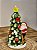 ÁRVORE DECORATIVA COM PAPAI NOEL COM LED 21,8CM - Imagem 1