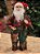 PAPAI NOEL EM PÉ XADREZ VERDE E VERMELHO 60CM - Imagem 4