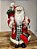 PAPAI NOEL EM PÉ VERMELHO, BRANCO E PRETO 45CM - Imagem 5