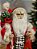 PAPAI NOEL EM PÉ VERMELHO, BRANCO E PRETO 45CM - Imagem 2