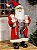PAPAI NOEL EM PÉ VERMELHO, BRANCO E PRETO 80CM - Imagem 7
