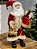 PAPAI NOEL EM PÉ VERMELHO E DOURADO 60CM - Imagem 5