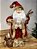PAPAI NOEL EM PÉ VERMELHO E BRANCO 45CM - Imagem 1