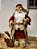 PAPAI NOEL EM PÉ VERMELHO E BRANCO 60CM - Imagem 1