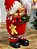 PAPAI NOEL EM PÉ CANDY VERMELHO E BEGE 30CM - Imagem 2