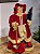 MAMÃE NOEL EM PÉ VERMELHO E VERDE 60CM - Imagem 3