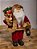 PAPAI NOEL EM PÉ VERMELHO E BEGE 30CM - Imagem 3