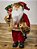 PAPAI NOEL EM PÉ VERMELHO E BEGE 30CM - Imagem 4