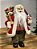 PAPAI NOEL EM PÉ VERMELHO E BRANCO 30CM - Imagem 5