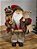 PAPAI NOEL EM PÉ VERMELHO E MARROM 30CM - Imagem 3