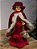 MAMÃE NOEL EM PÉ VEMELHO 45CM - Imagem 3