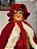 MAMÃE NOEL VELUDO VERMELHO EM PÉ 60CM - Imagem 2