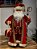 PAPAI NOEL EM PÉ VELUDO VERMELHO COM CAJADO 60CM - Imagem 7