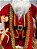 PAPAI NOEL EM PÉ VELUDO VERMELHO COM CAJADO 60CM - Imagem 5