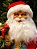 PAPAI NOEL EM PÉ VERMELHO E VERDE 60CM - Imagem 4