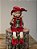 BONECO PIERROT VERMELHO E VERDE 45CM - Imagem 1