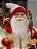 PAPAI NOEL CARDEAL EM PÉ VERMELHO E VERDE 80CM - Imagem 3