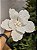FLOR BICO DE PAPAGAIO AVELUDADO OFF WHITE 27CM - Imagem 1