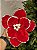 FLOR BICO DE PAPAGAIO AVELUDADO VERMELHO 27CM - Imagem 1