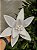 FLOR BICO DE PAPAGAIO AVELUDADO BRANCO 32CM - Imagem 3