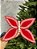 BORBOLETA AVELUDADO VERMELHO 25CM - Imagem 2