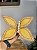 BORBOLETA AVELUDADO BEGE 25CM - Imagem 2