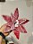 FLOR BICO DE PAPAGAIO VERMELHO NEVADO 26CM - Imagem 1