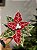 FLOR BICO DE PAPAGAIO VERDE E VERMELHO 27CM - Imagem 1