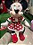 MINNIE COM VESTIDO POA 40CM - Imagem 4