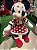 MINNIE COM VESTIDO POA 40CM - Imagem 6