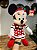 MINNIE COM VESTIDO POA 40CM - Imagem 2