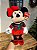 MINNIE PELUCIA XADREZ 32CM - Imagem 1