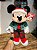MICKEY PELUCIA XADREZ 49CM - Imagem 5
