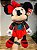 MINNIE PELUCIA XADREZ 50CM - Imagem 1