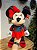 MINNIE PELUCIA XADREZ 50CM - Imagem 2